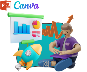 הקסם של PowerPoint + Canva. צור מצגות משפיעות  - 